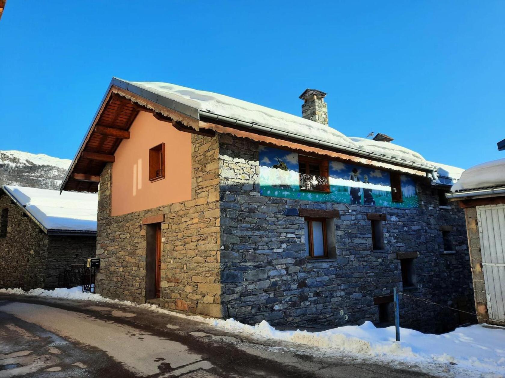 דירות סן-מרטין-דה-בלוויל Chalet Barthelemy - Petit Cocon Authentique Dans Les 3 Vallees Mae-4204 מראה חיצוני תמונה